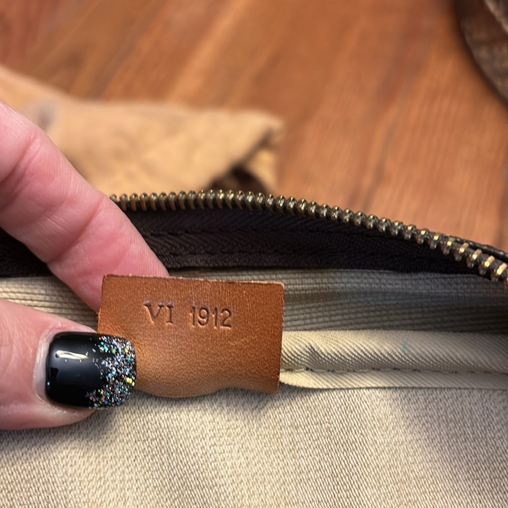 LOUIS VUITTON Monogram Deauville V1 1912 AUTHENTIC - Picture 12 of 13